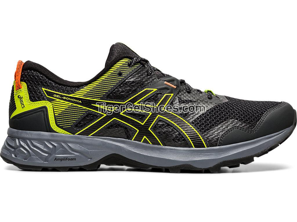 Asics GEL-Sonoma 5 Graphite Grey/Black 1011A661-021 Mens Trail Running Shoes Asics GEL-Sonoma 5 Graphite Grey/Black 1011A661-021 Mens Trail Running Shoes