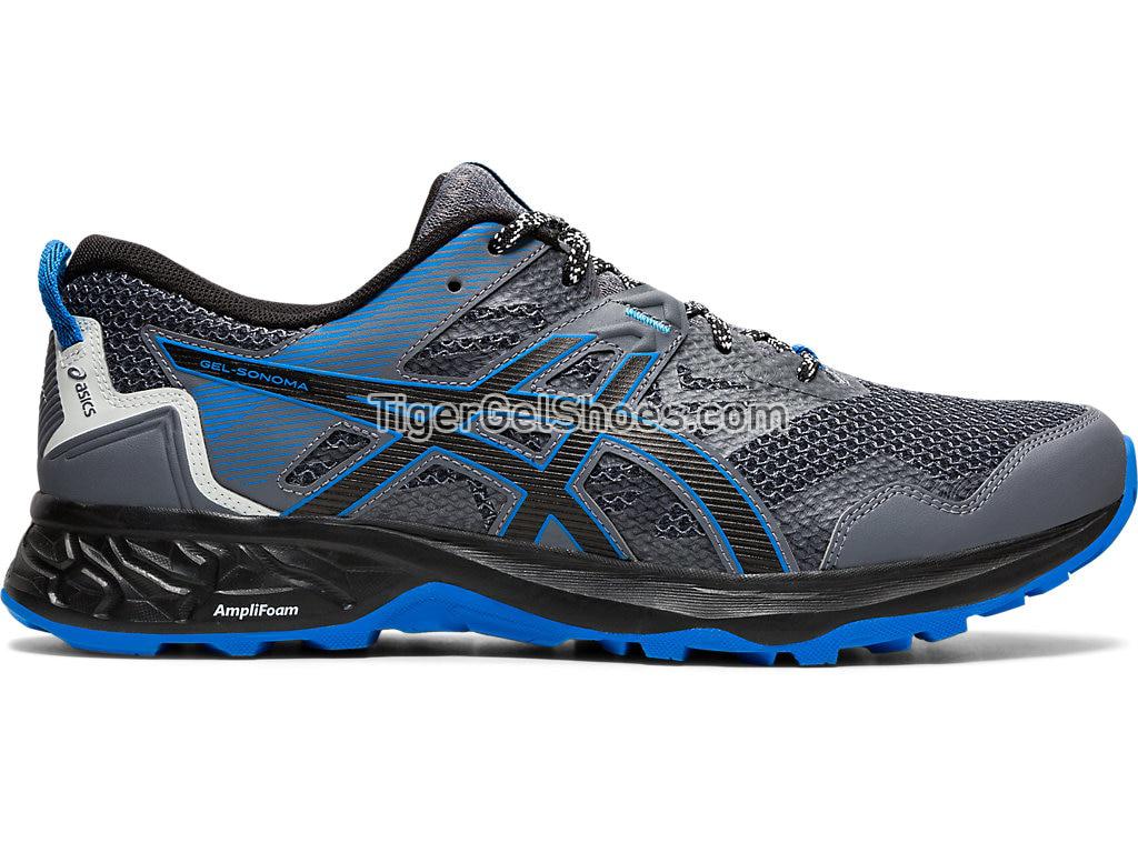 Asics GEL-Sonoma 5 (4E) Metropolis/Black 1011A662-020 Mens Trail Running Shoes