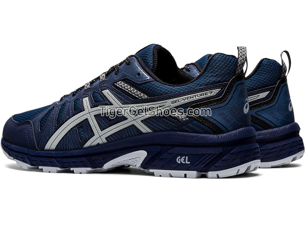 Asics GEL-VENTURE 7 Peacoat/Piedmont Grey 1011A560-401 Mens Trail Running Shoes
