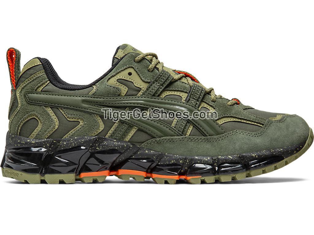 Asics GEL-NANDI 360 Olive Canvas/Olive Canvas 1021A190-300 GEL Mens Shoes Asics GEL-NANDI 360 Olive Canvas/Olive Canvas 1021A190-300 GEL Mens Shoes