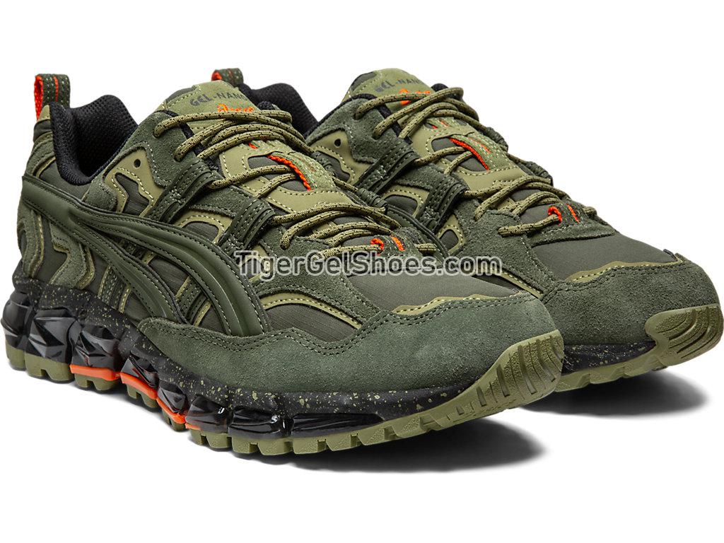 Asics GEL-NANDI 360 Olive Canvas/Olive Canvas 1021A190-300 GEL Mens Shoes