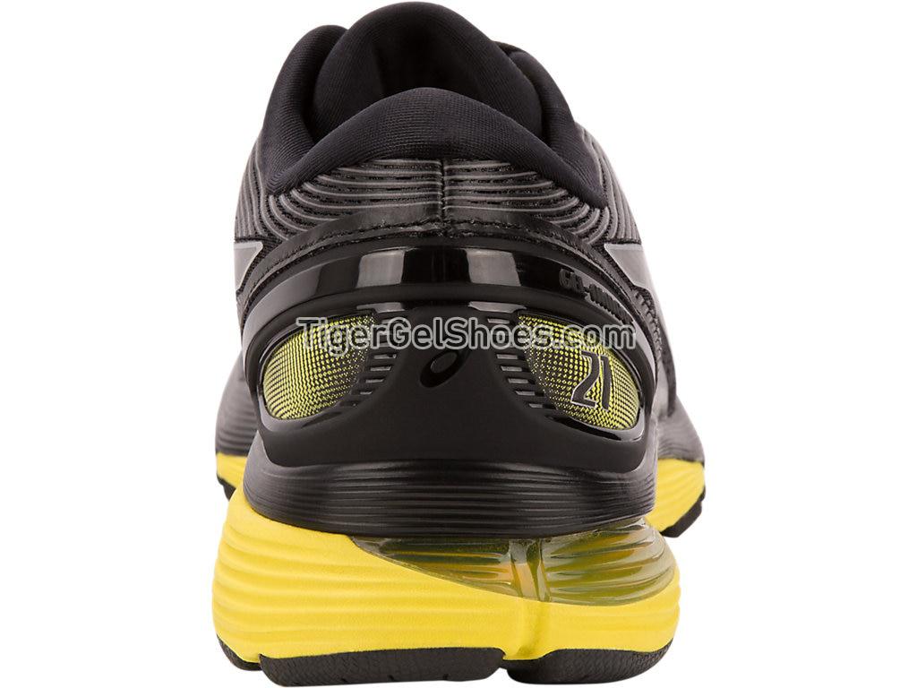 Asics GEL-Nimbus 21 Black/Neon Spark 1011A169-003 Mens Running Shoes