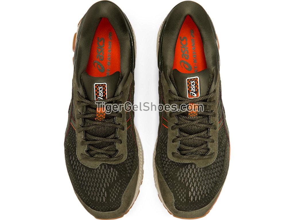 Asics GEL-KAYANO 26 Mantle Green/Olive Canvas 1021A274-303 Mens Running Shoes