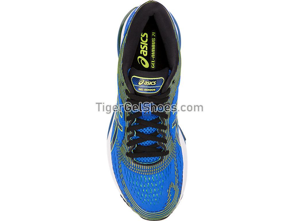 Asics GEL-Nimbus 21 Illusion Blue/Black 1011A169-400 Mens Running Shoes