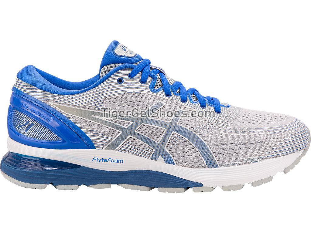 Asics GEL-Nimbus 21 Lite-Show Mid Grey/Silver 1011A207-020 Mens Running Shoes