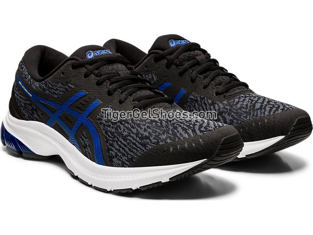 Asics GEL-KUMO LYTE Black/Tuna Blue 1011A665-001 Mens Running Shoes
