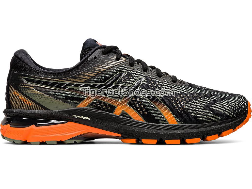 Asics GT-2000 8 TRAIL Black/Lichen Green 1011A672-001 Mens Trail Running Shoes