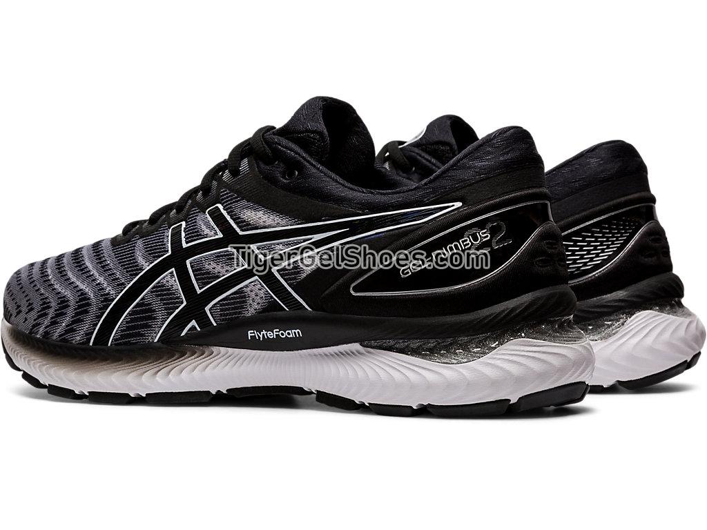 Asics GEL-Nimbus 22 (4E) White/Black 1011A682-100 Mens Running Shoes