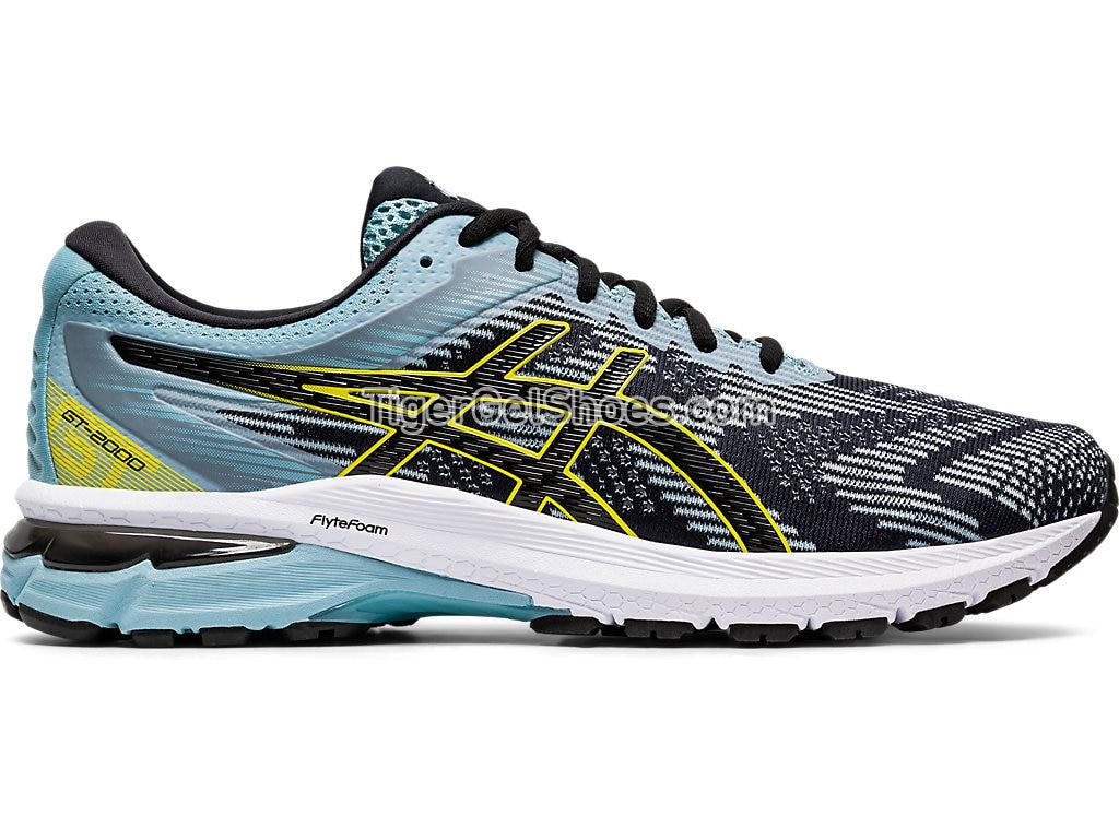 Asics GT-2000 8 Smoke Blue/Black 1011A690-402 Mens Running Shoes