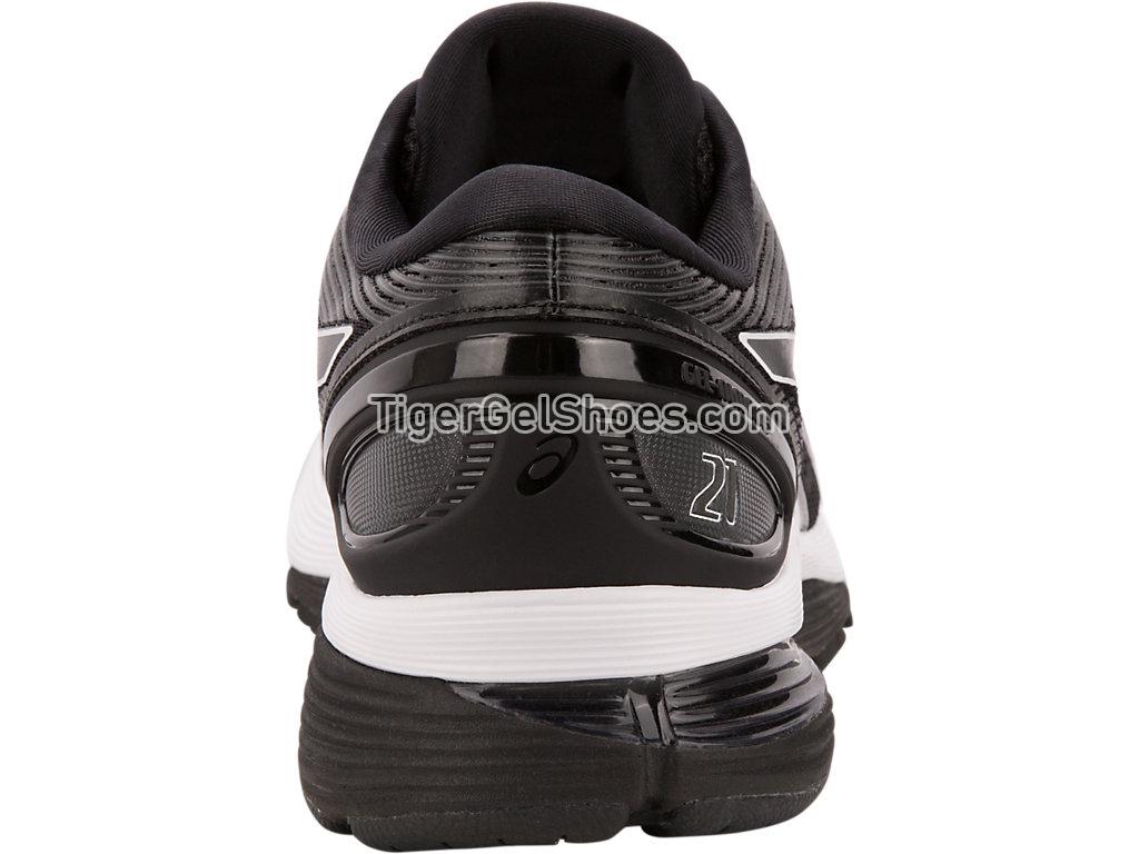 Asics GEL-Nimbus 21 (4E) Black/Dark Grey 1011A168-001 Mens Running Shoes