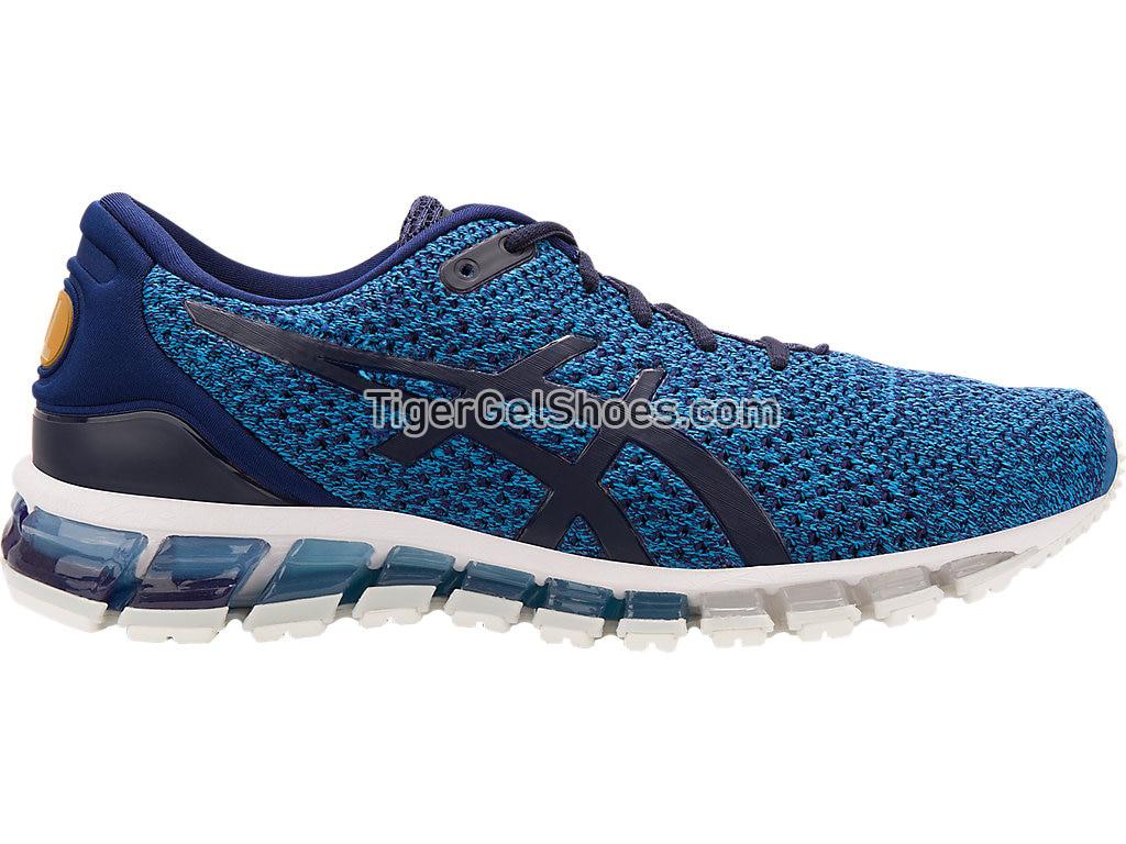 Asics GEL-Quantum 360 Knit Blue/Navy T8G3N-4958 Mens Running Shoes