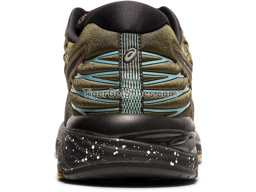Asics GEL-CUMULUS 21 Winterized Olive Canvas/Black 1011A635-300 Mens Running Shoes
