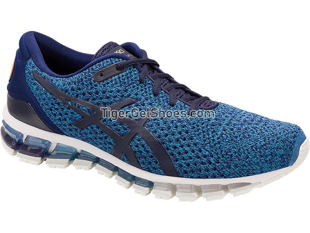 Asics GEL-Quantum 360 Knit Blue/Navy T8G3N-4958 Mens Running Shoes