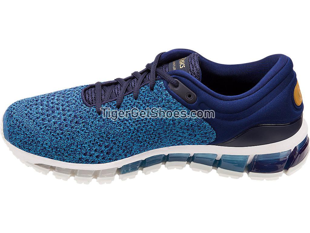 Asics GEL-Quantum 360 Knit Blue/Navy T8G3N-4958 Mens Running Shoes