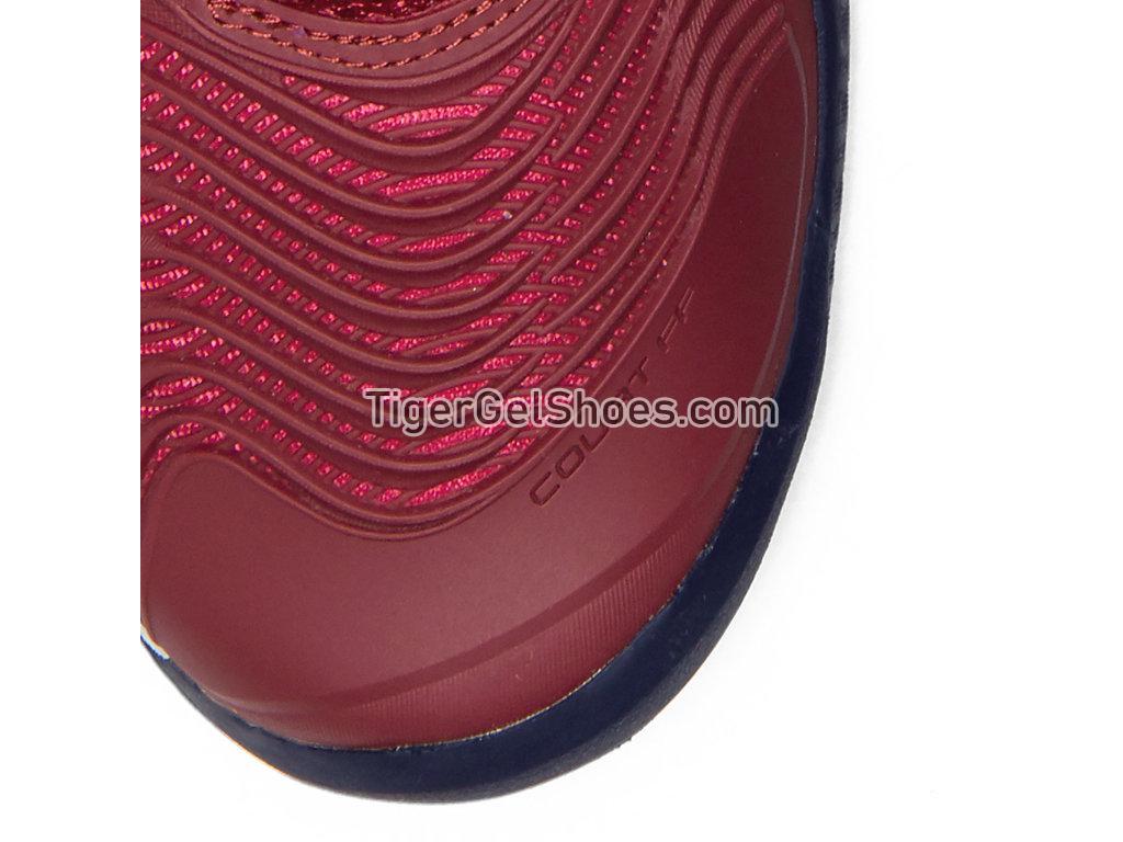 Asics COURT FF NOVAK Burgundy/White 1041A089-600 Mens Tennis Shoes