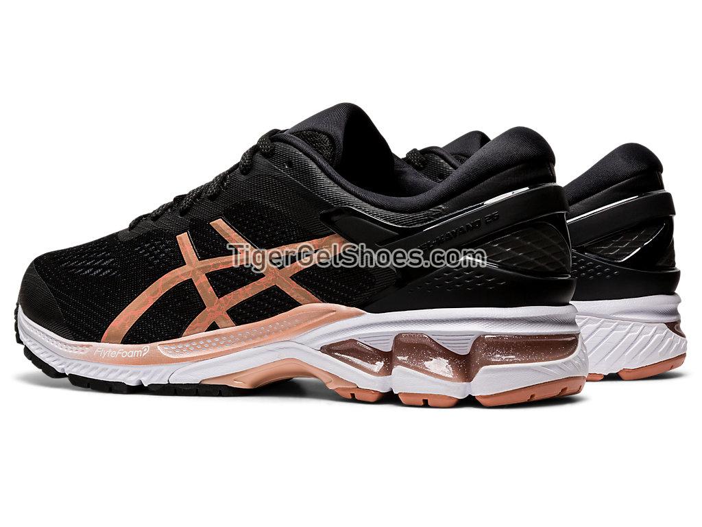 Asics GEL-KAYANO 26 Black 1011A883-001 Mens Running Shoes