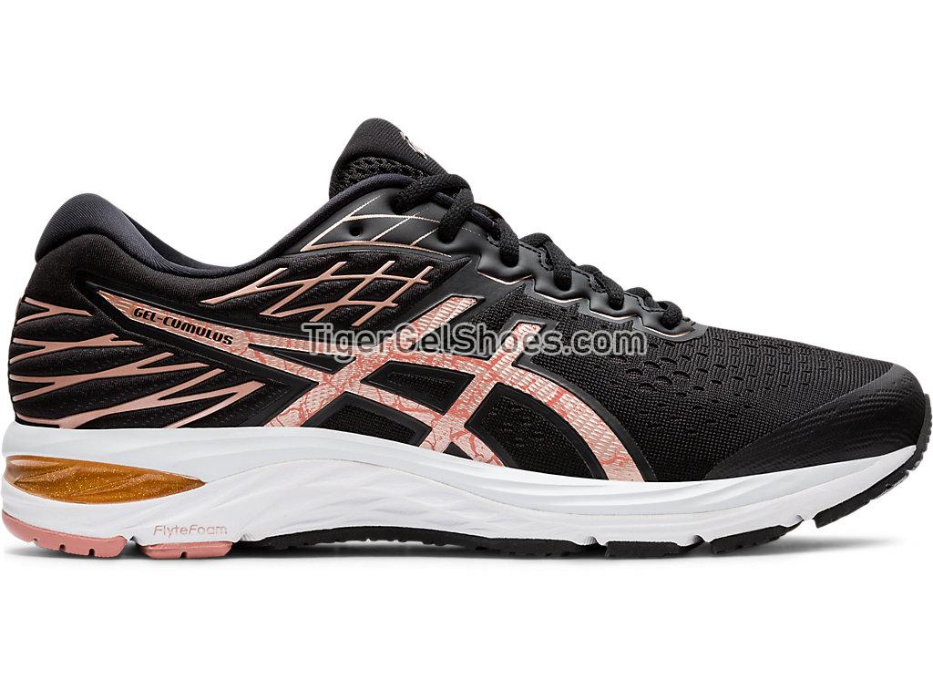 Asics GEL-CUMULUS 21 Black/Rose Gold 1011A881-001 Mens Running Shoes
