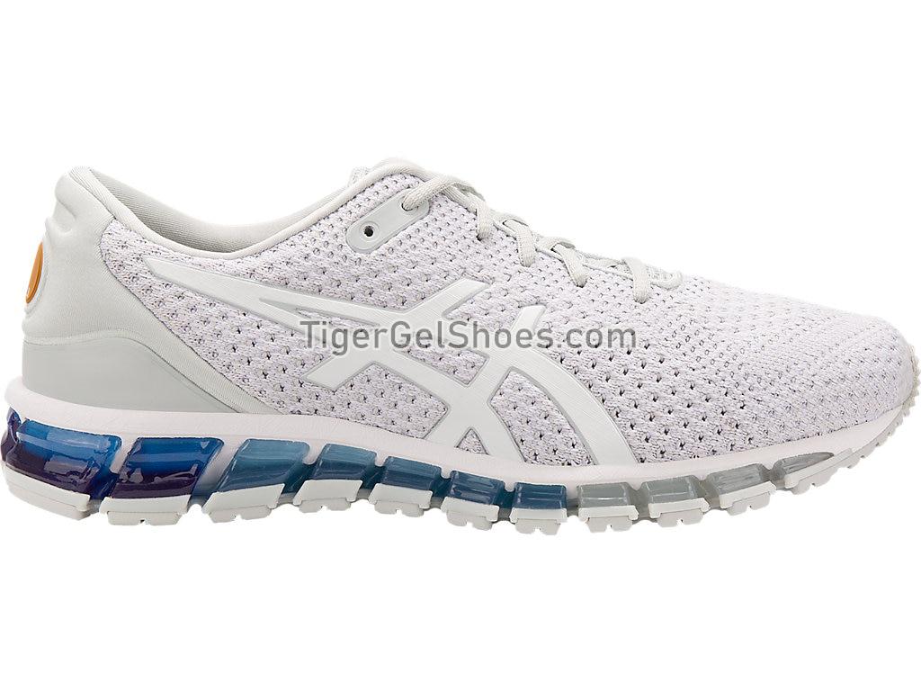 Asics GEL-Quantum 360 Knit Mid Grey/White T8G3N-9601 Mens Running Shoes