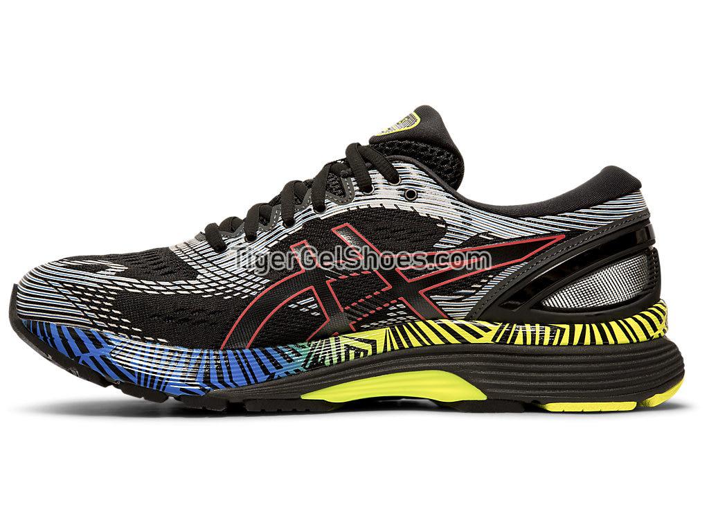 Asics GEL-NIMBUS 21 LITE-SHOW Black/Electric Blue 1011A632-001 Mens Running Shoes