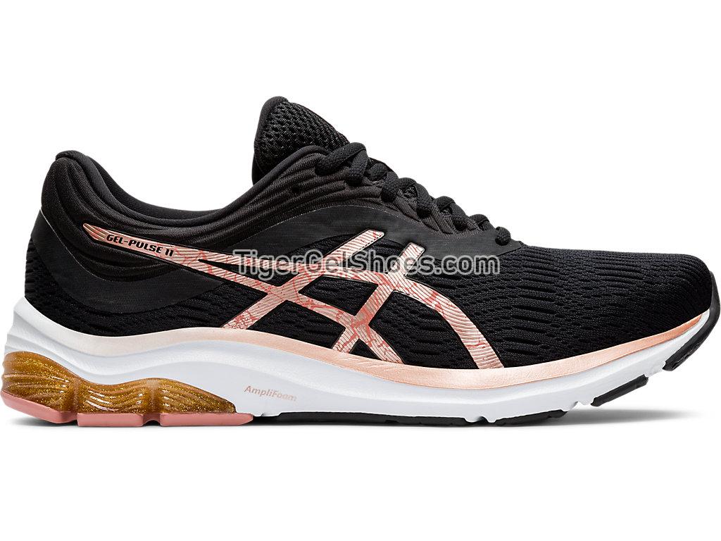 Asics GEL-PULSE 11 Black/Rose Gold 1011A882-001 Mens Running Shoes