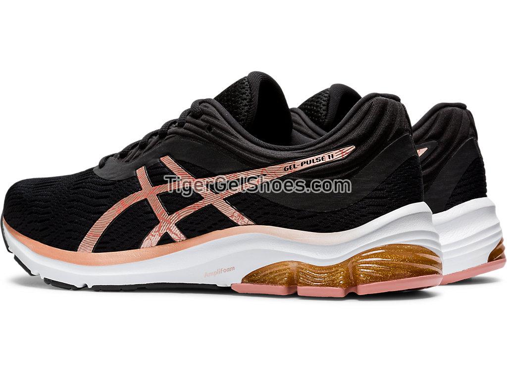Asics GEL-PULSE 11 Black/Rose Gold 1011A882-001 Mens Running Shoes
