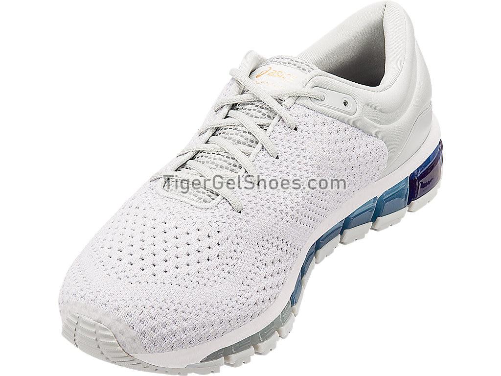 Asics GEL-Quantum 360 Knit Mid Grey/White T8G3N-9601 Mens Running Shoes
