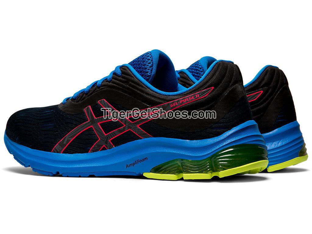 Asics GEL-PULSE 11 LITE-SHOW Black/Laser Pink 1011A645-001 Mens Running Shoes