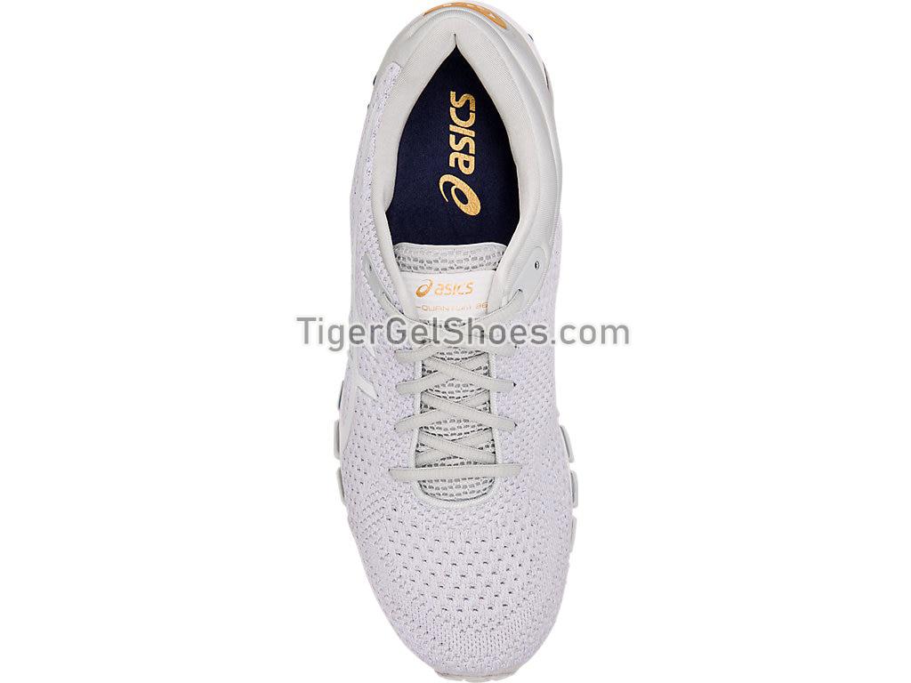 Asics GEL-Quantum 360 Knit Mid Grey/White T8G3N-9601 Mens Running Shoes
