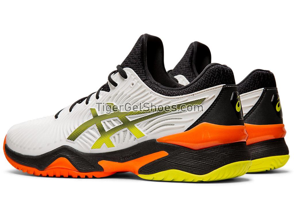 Asics COURT FF 2 White/Black 1041A083-100 Mens Tennis Shoes