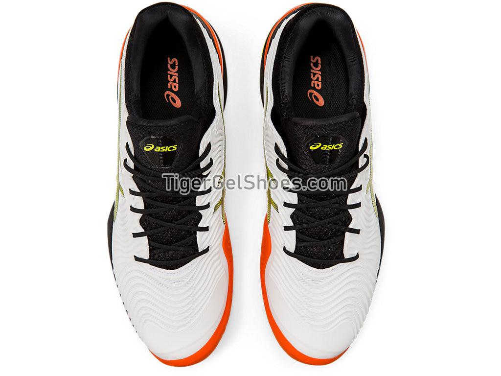 Asics COURT FF 2 White/Black 1041A083-100 Mens Tennis Shoes