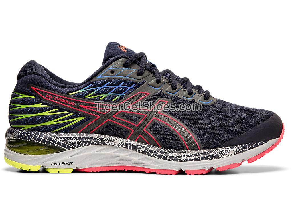 Asics GEL-CUMULUS 21 LITE-SHOW Midnight/Silver 1011A634-400 Mens Running Shoes
