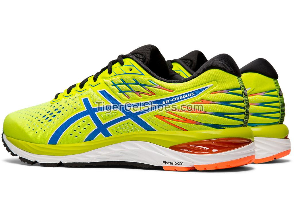 Asics GEL-CUMULUS 21 Safety Yellow/Electric Blue 1011A551-750 Mens Running Shoes