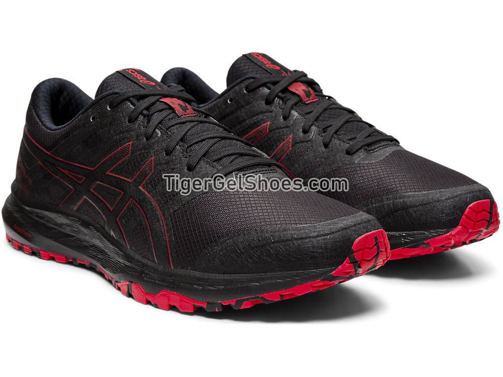 Asics GEL-SCRAM 5 Black/Speed Red 1011A559-001 Mens Trail Running Shoes