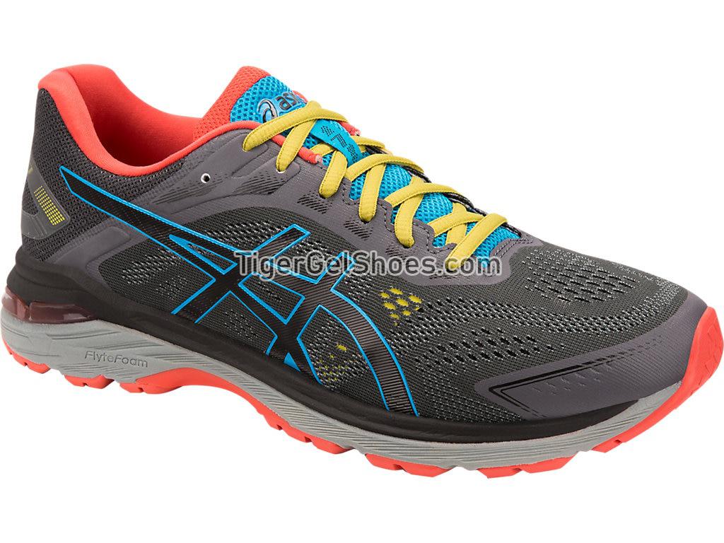 Asics GT-2000 7 Trail Dark Grey/Black 1011A179-020 Mens Running Shoes