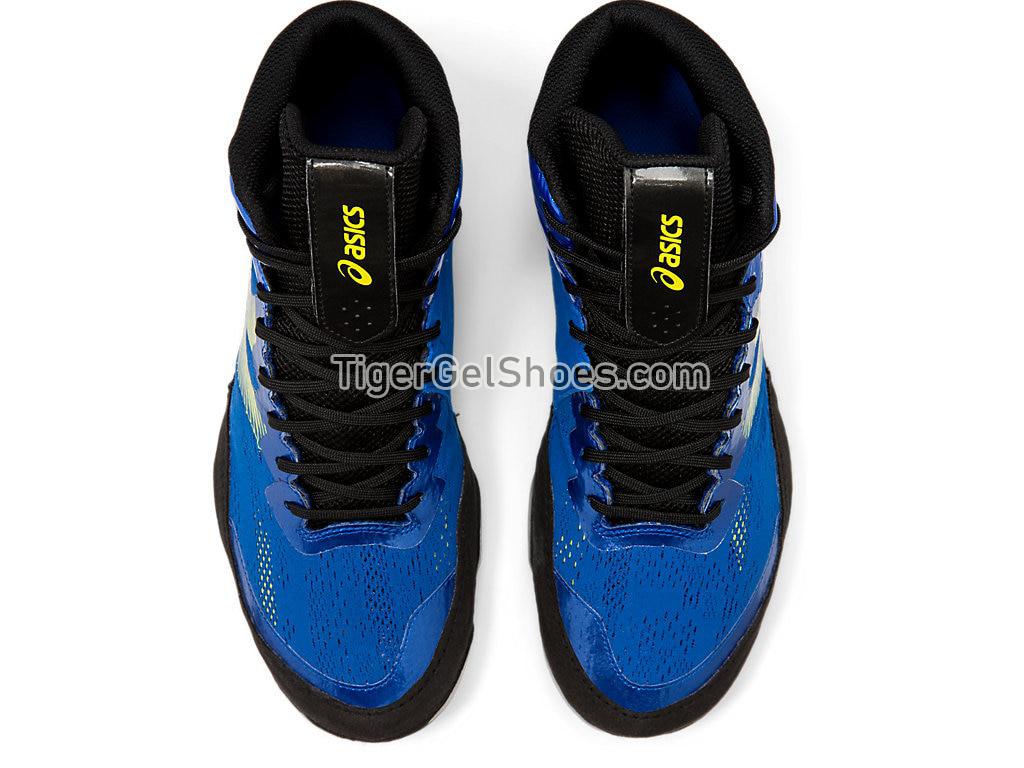 Asics JB ELITE IV Asics Blue/Black 1081A025-400 Mens Wrestling Shoes