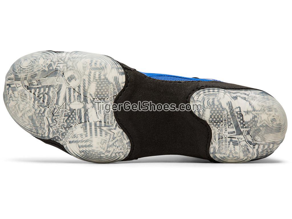 Asics JB ELITE IV Asics Blue/Black 1081A025-400 Mens Wrestling Shoes