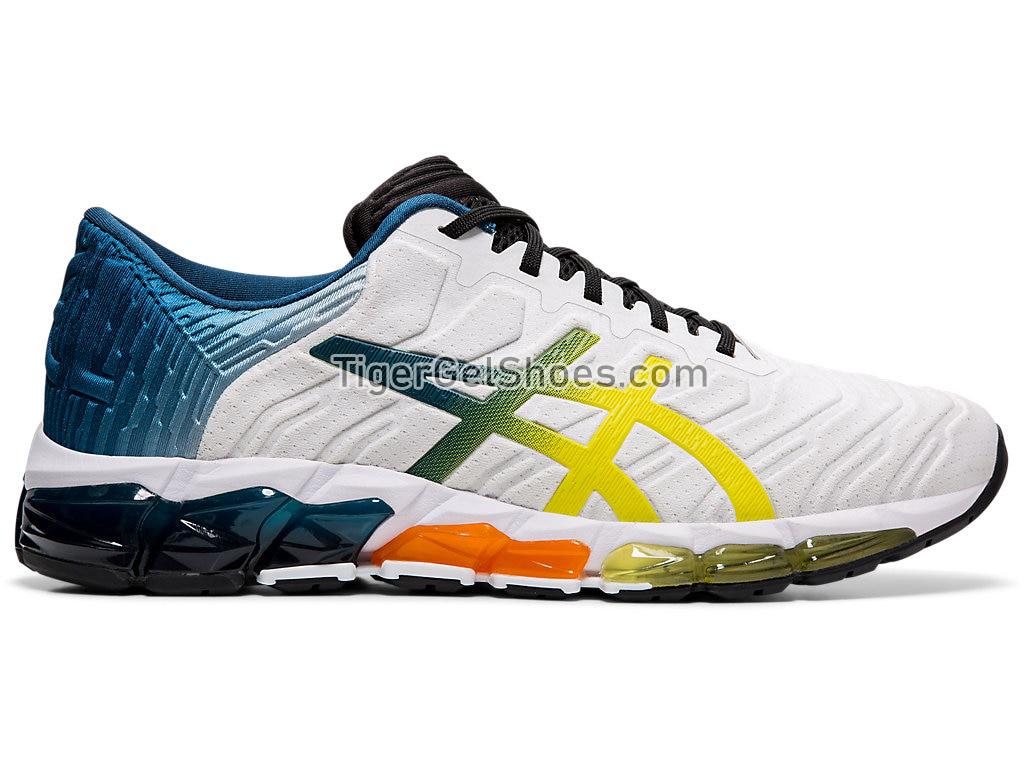 Asics GEL-QUANTUM 360 5 White/Sour Yuzu 1021A173-100 GEL Mens Shoes Asics GEL-QUANTUM 360 5 White/Sour Yuzu 1021A173-100 GEL Mens Shoes