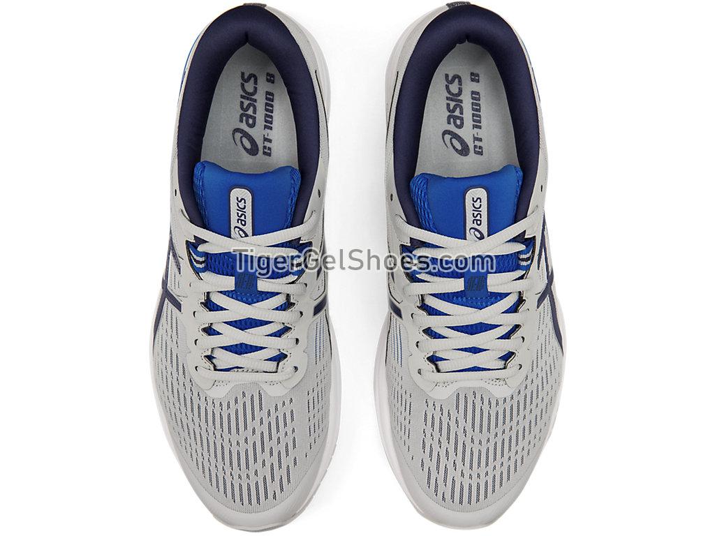 Asics GT-1000 8 Mid Grey/Peacoat 1011A540-020 Mens Running Shoes