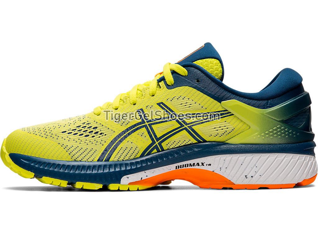 Asics GEL-KAYANO 26 KAI Sour Yuzu/Mako Blue 1011A636-750 Mens Running Shoes