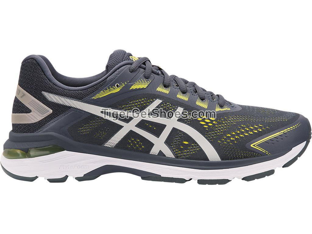 Asics GT-2000 7 Tarmac/Lemon Spark 1011A158-020 Mens Running Shoes