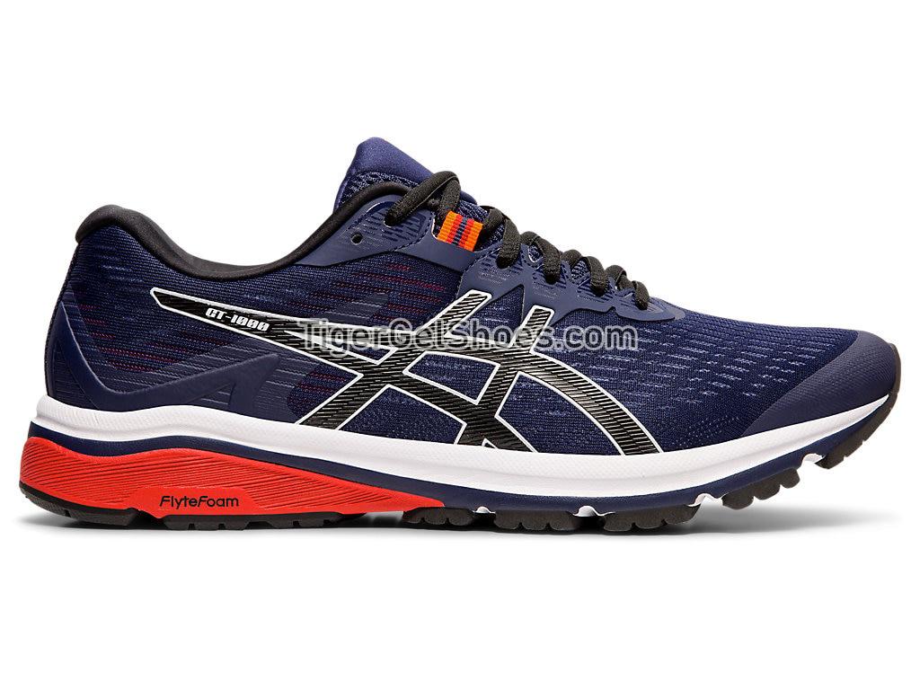 Asics GT-1000 8 (2E) Peacoat/Black 1011A538-400 Mens Running Shoes