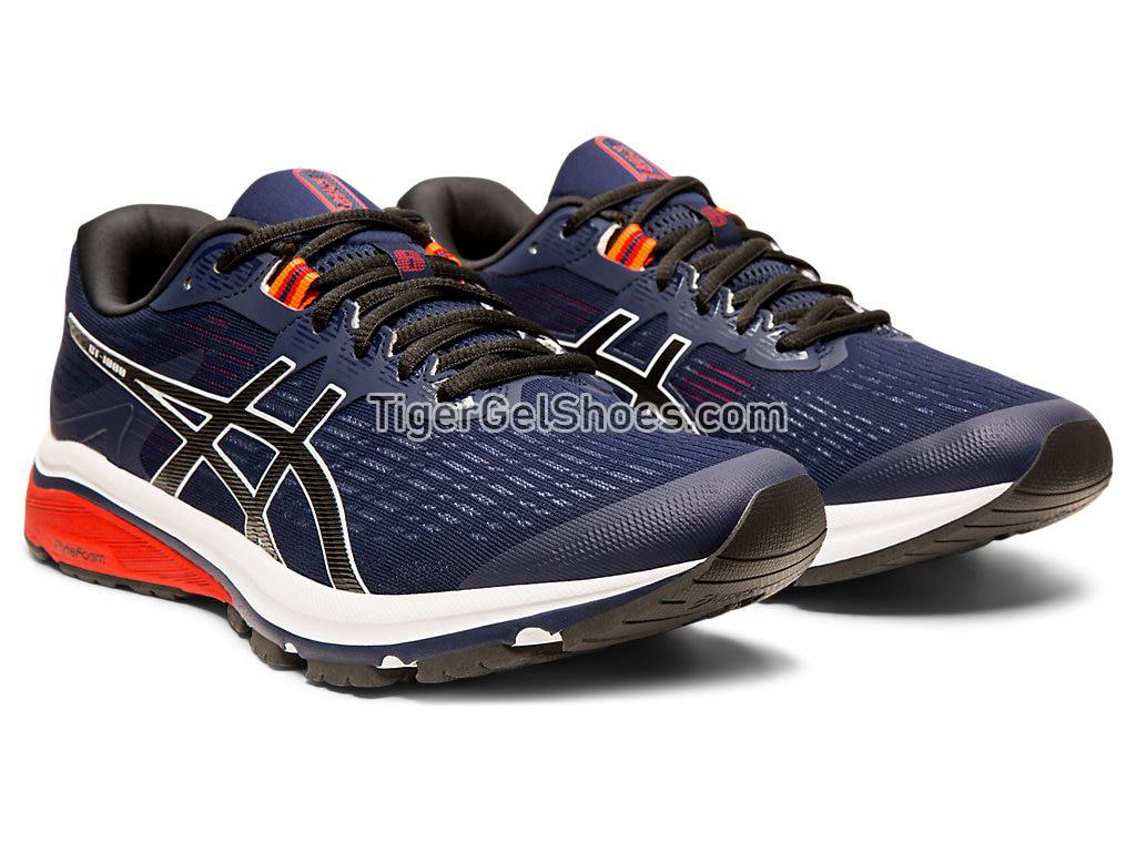 Asics GT-1000 8 (2E) Peacoat/Black 1011A538-400 Mens Running Shoes