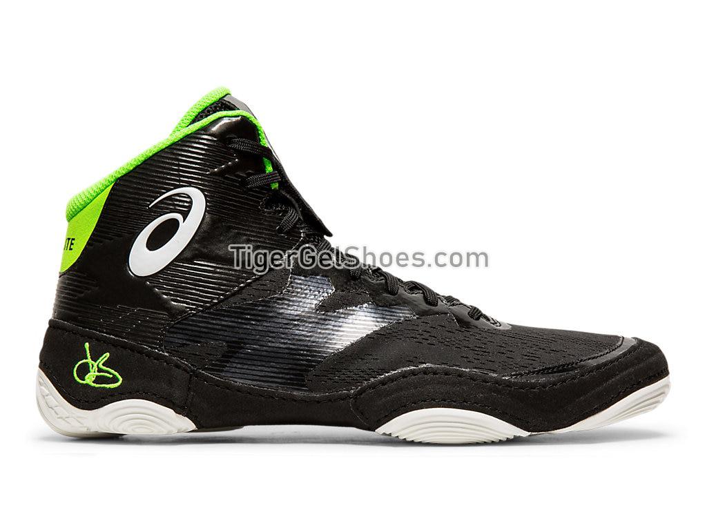 Asics JB ELITE IV Black/White 1081A016-001 Mens Wrestling Shoes