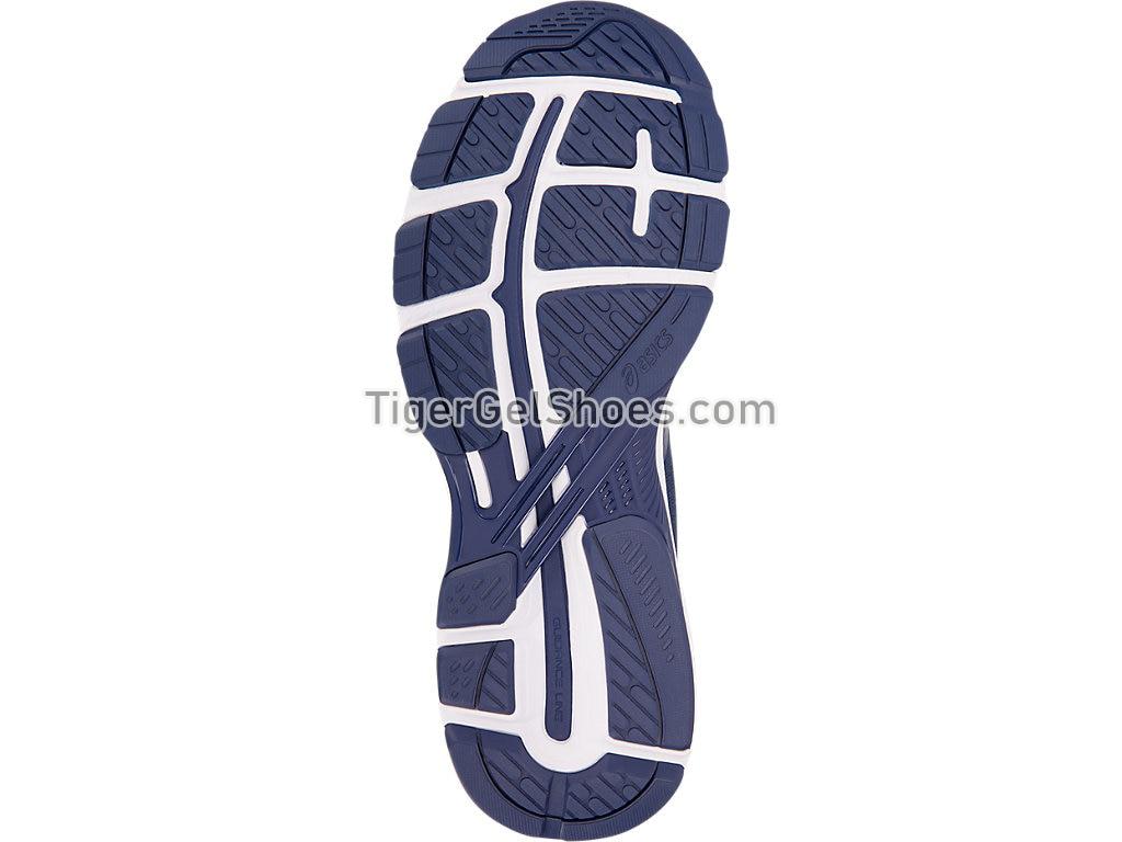 Asics GT-2000 7 Indigo Blue/Shocking Orange 1011A158-400 Mens Running Shoes