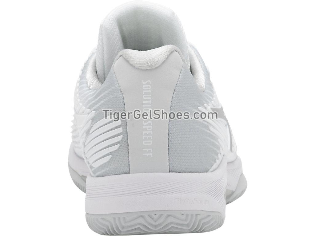 Asics SOLUTION SPEED FF Clay White/Silver 1041A004-100 Mens Tennis Shoes