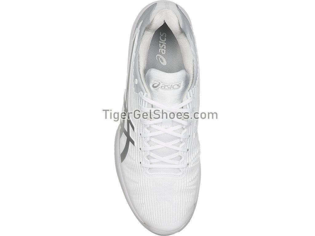 Asics SOLUTION SPEED FF Clay White/Silver 1041A004-100 Mens Tennis Shoes