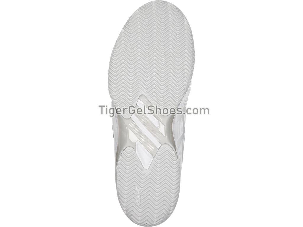 Asics SOLUTION SPEED FF Clay White/Silver 1041A004-100 Mens Tennis Shoes