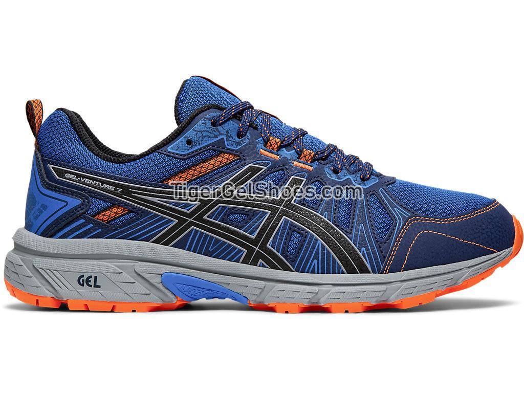 Asics GEL-VENTURE 7 (4E) Electric Blue/Sheet Rock 1011A561-400 Mens Trail Running Shoes