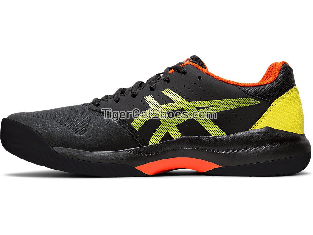 Asics GEL-GAME 7 Black/Sour Yuzu 1041A042-011 Mens Tennis Shoes