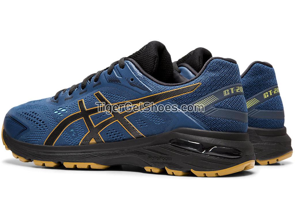 Asics GT-2000 7 Trail Mako Blue/Black 1011A179-400 Mens Trail Running Shoes